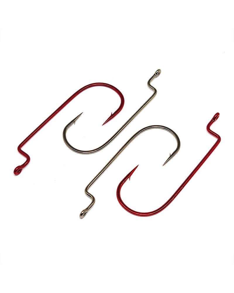 Gamakatsu Worm Offset Shank Round Bend Hooks Bronze-Terminal Tackle-Gamakatsu-Tackle World