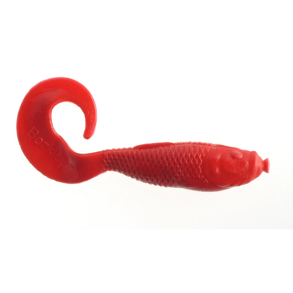🎁 Berkley Buy 1 Get 1 Free Saltwater Swimming Mullet Soft Baits *Final Sale* (100% off)-Berkley-4" 10pk Swimming Mullet - Red-Tackle World