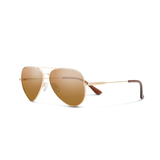 Suncloud Hard Deck Polarized Sunglasses-Sunglasses-Suncloud-Gold Frame w/ Brown Mirror-Tackle World