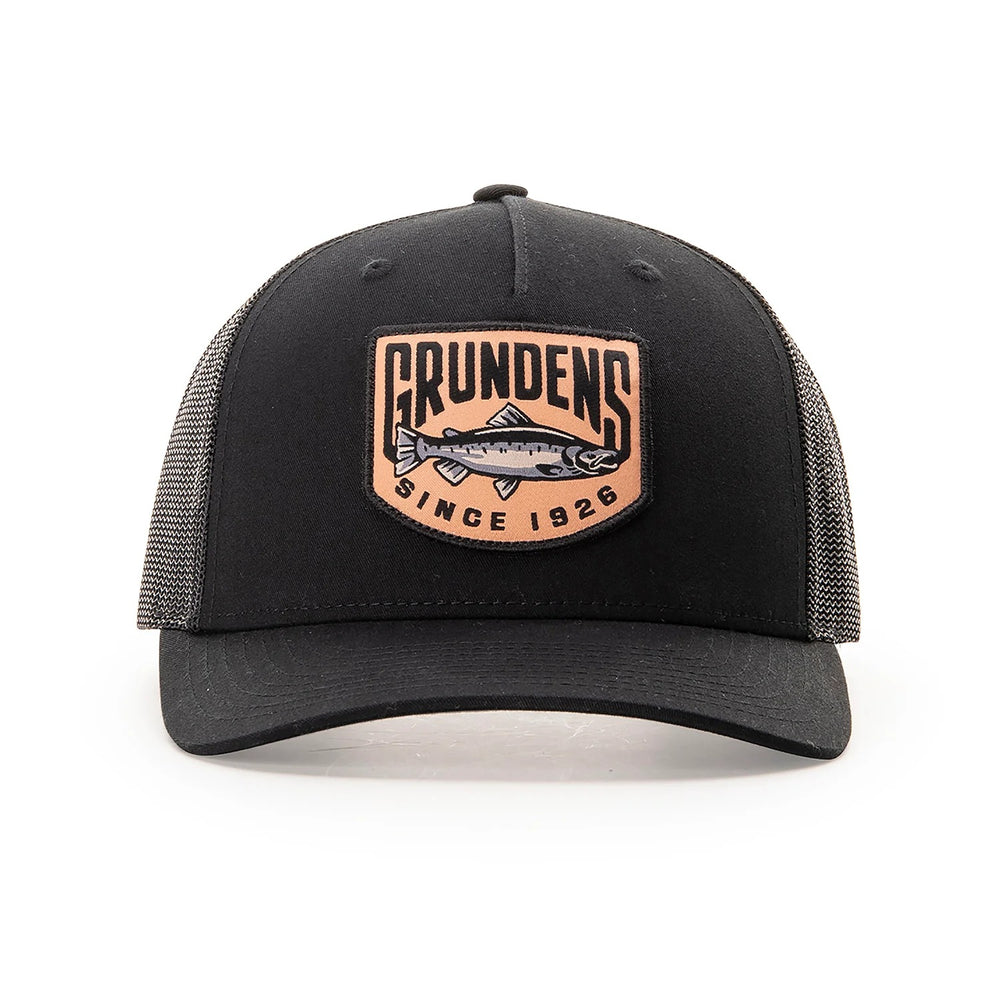 Grundens King Trucker Hat-Apparel-Grundens-Black-Tackle World