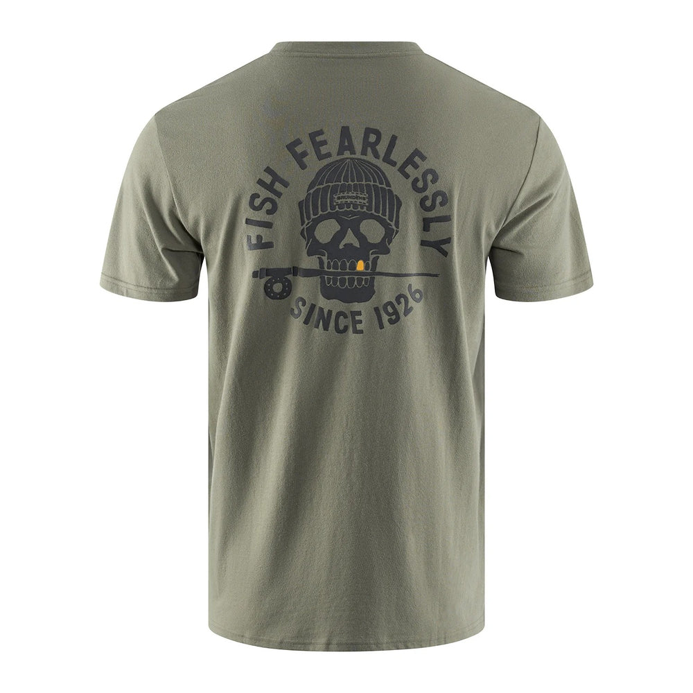 Grundens DeadStick Short Sleeve T-Shirt-Apparel-Grundens-Forest Heather-M-Tackle World