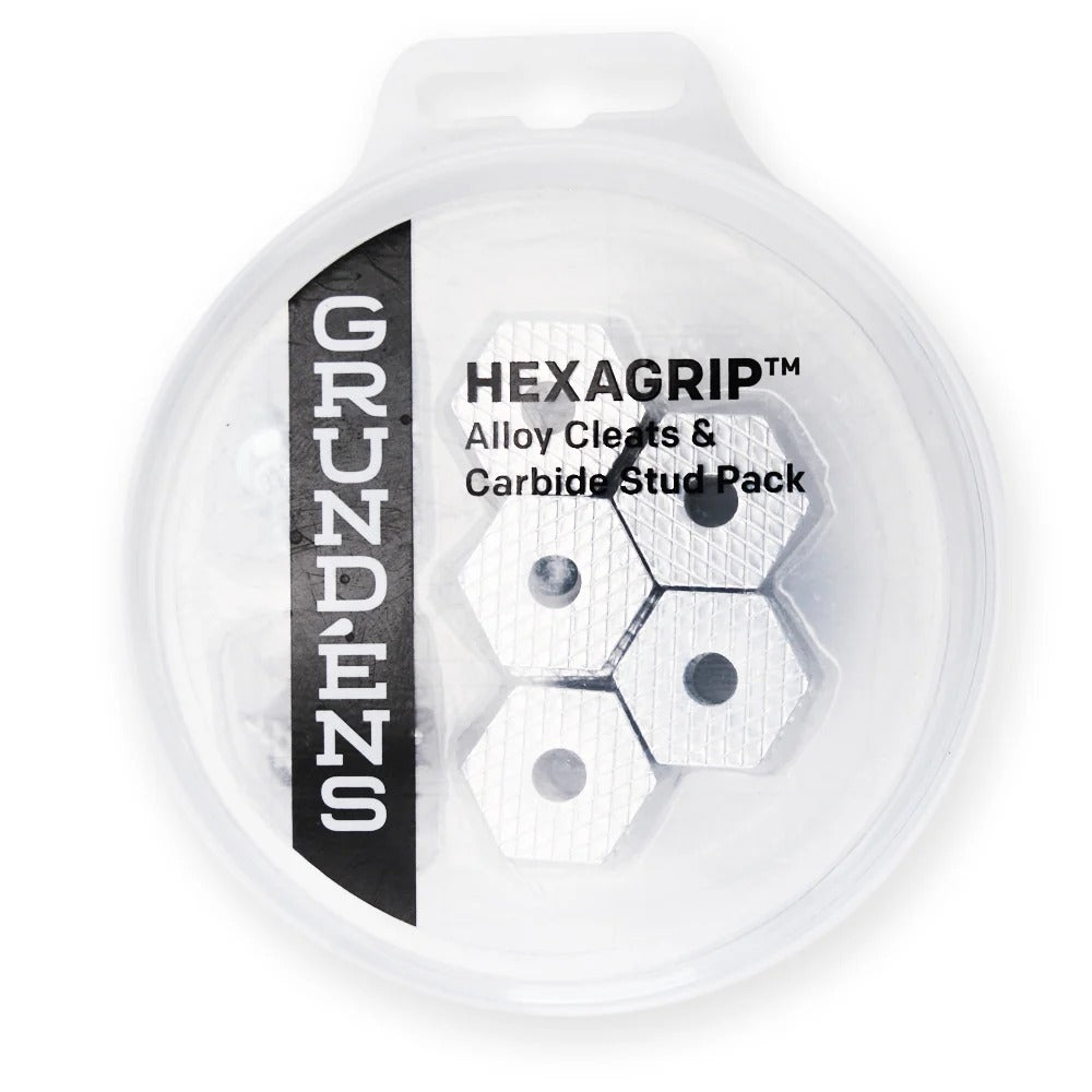 Grundens Hexagrip Alloy Cleat & Carbide Stud Puck Packs-Accessories-Grundens-Tackle World