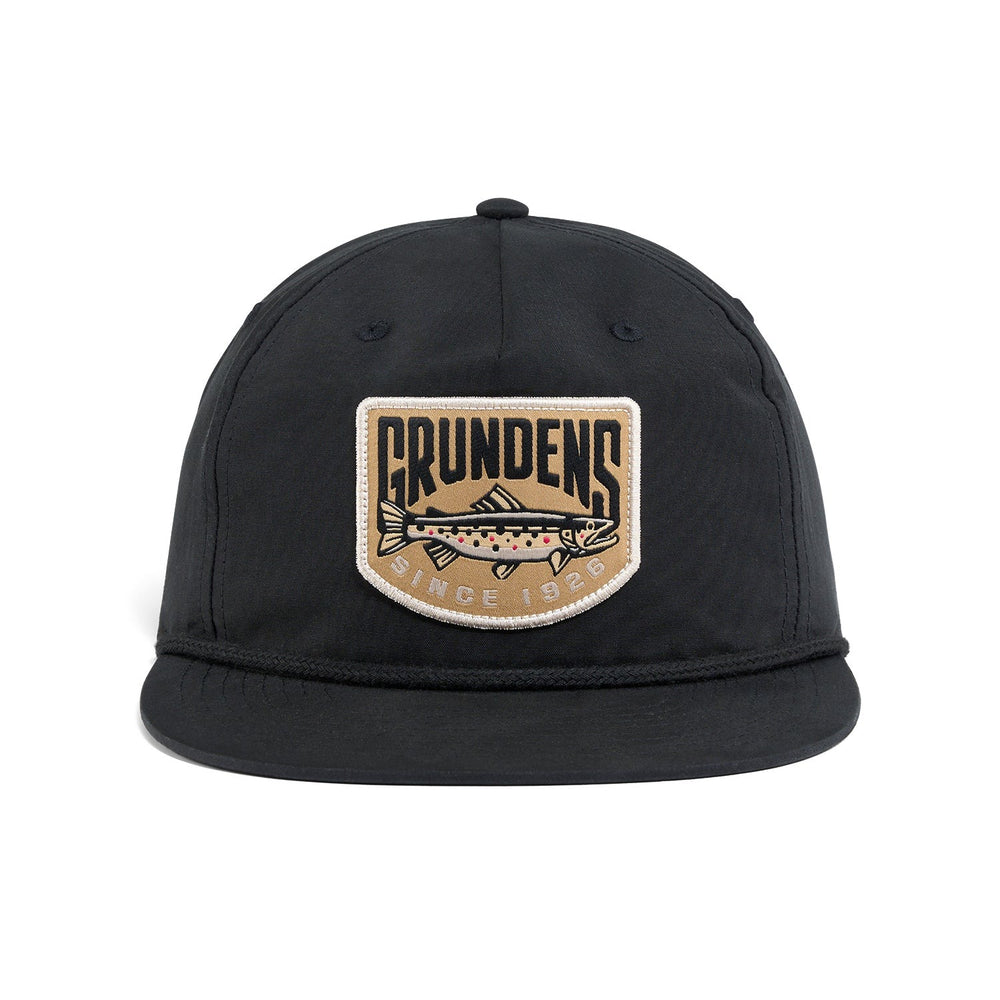 Grundens Trout Patch Rope Trucker Hats-Apparel-Grundens-Tackle World