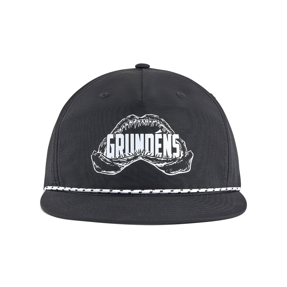 Grundens Apex Predator Rope Trucker Hats-Apparel-Grundens-Black-One Size-Tackle World