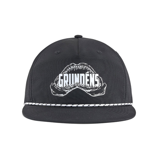 Grundens Apex Predator Rope Trucker Hats-Apparel-Grundens-Black-One Size-Tackle World