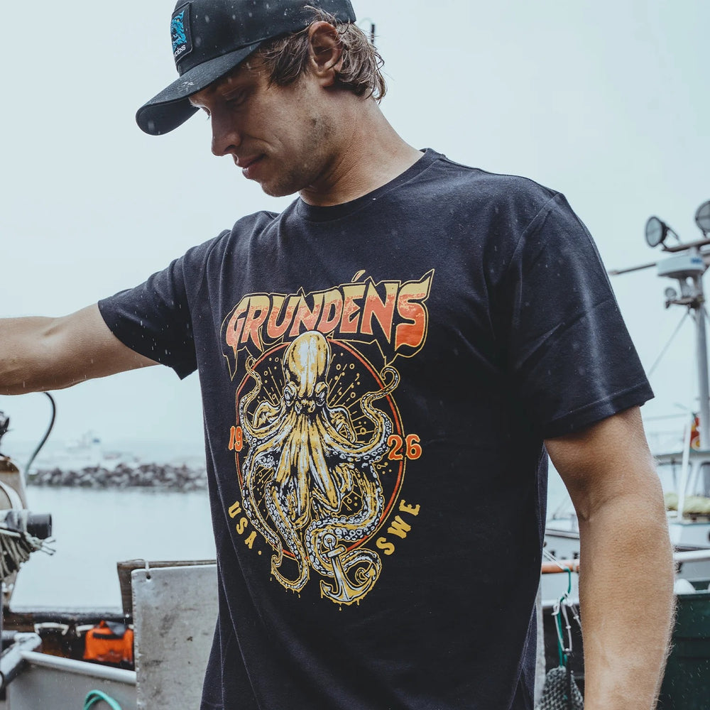 Grundens Rocktopus Short Sleeve T-Shirt-Apparel-Grundens-Tackle World