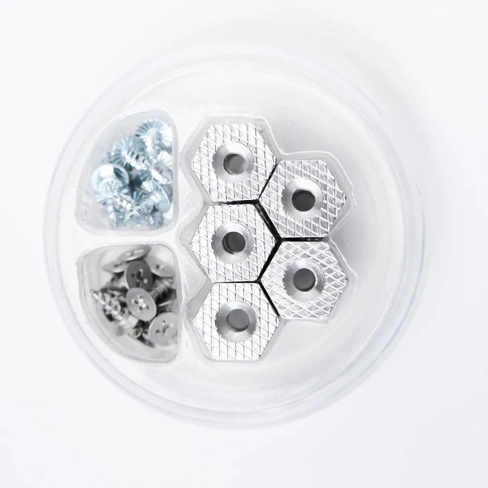 Grundens Hexagrip Alloy Cleat & Carbide Stud Puck Packs-Accessories-Grundens-Tackle World