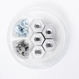 Grundens Hexagrip Alloy Cleat & Carbide Stud Puck Packs-Accessories-Grundens-Tackle World
