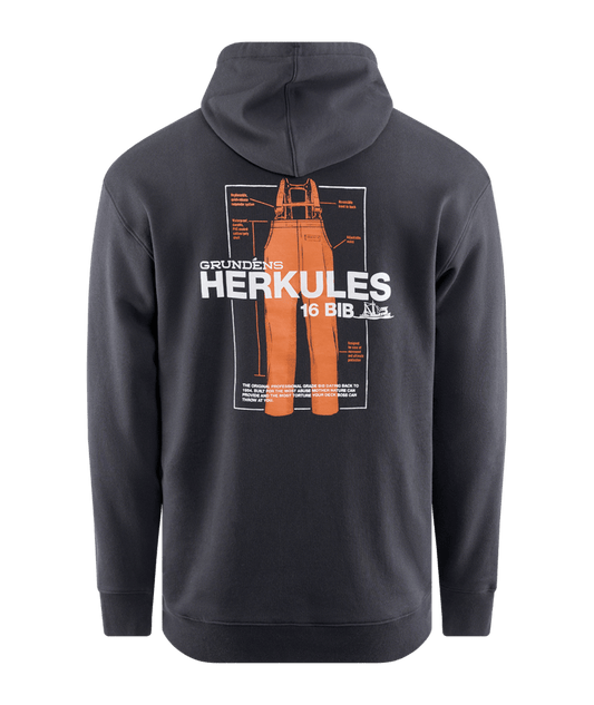 Grundens Displacement DWR Hoodies-Apparel-Grundens-Herk 1954 Black-M-Tackle World