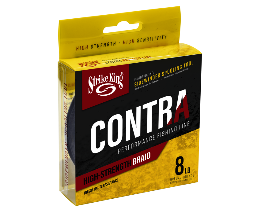 Strike King Contra Braided Line-Line & Leader-Strike King-Tackle World