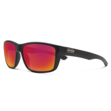 Suncloud Mayor Polarized Sunglasses-Sunglasses-Suncloud-Matte Black Frame w/ Red Mirror-Tackle World