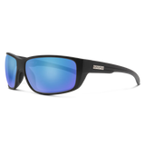 Suncloud Milestone Polarized Sunglasses-Sunglasses-Suncloud-Matte Black Frame w/ Blue Mirror-Tackle World