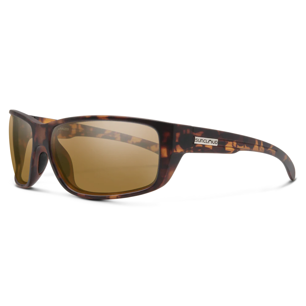 Suncloud Milestone Polarized Sunglasses-Sunglasses-Suncloud-Matte Toroise Frame w/ Brown Mirror-Tackle World