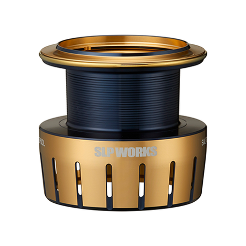 Daiwa SLP Works Shallow Spool for 2023 Saltiga Spinning Reels-Accessories-Daiwa-Gold/Navy-6000-Tackle World