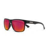 Suncloud Rambler Polarized Sunglasses-Sunglasses-Suncloud-Matte Black Frame w/ Red Mirror-Tackle World