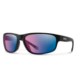 Smith Redding 2 Polarized Sunglasses-Apparel-Smith-Matte Black Frame w/ Rose Blue Mirror-Tackle World