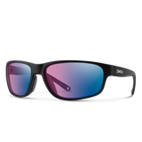 Smith Redding 2 Polarized Sunglasses-Sunglasses-Smith-Matte Black Frame w/ Rose Blue Mirror-Tackle World