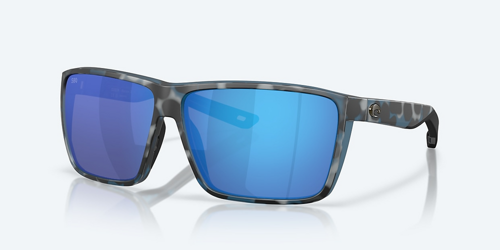 Costa Rincon II Polarized Sunglasses-Sunglasses-Costa-Deep Water Camo Frame w/ Blue Mirror 580G Lens-Tackle World