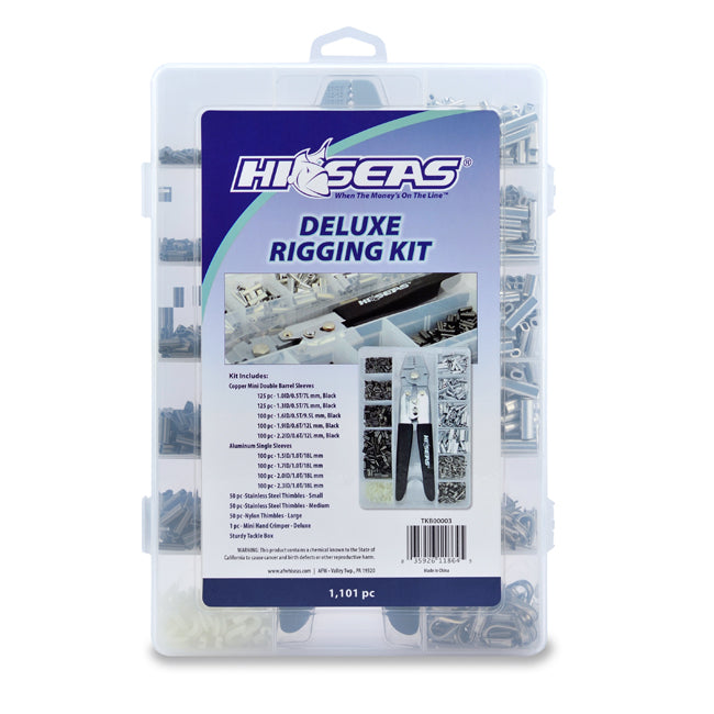 Hi-Seas Deluxe Rigging Kit-Accessories-American Fishing Wire-Tackle World