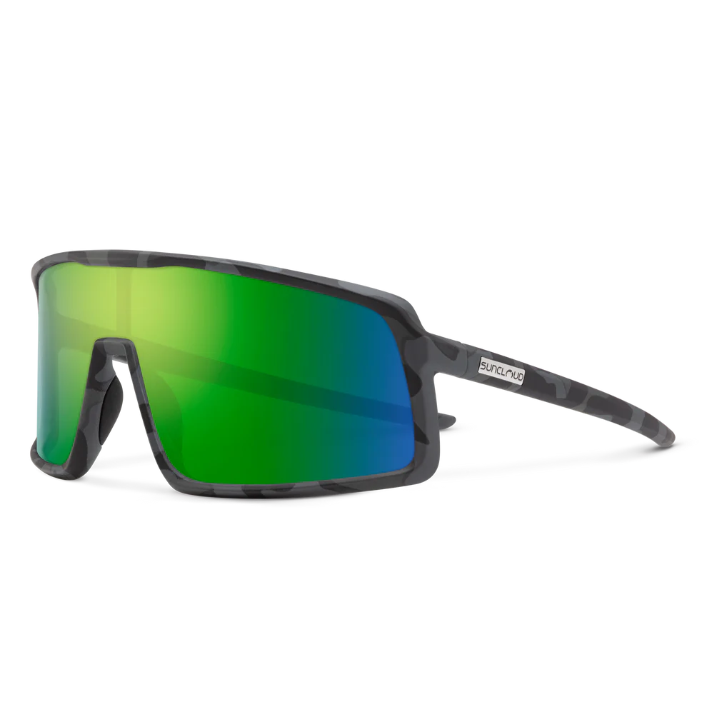 Suncloud Upshot Polarized Sunglasses-Sunglasses-Suncloud-Matte Stonefish Frame w/ Green Mirror-Tackle World