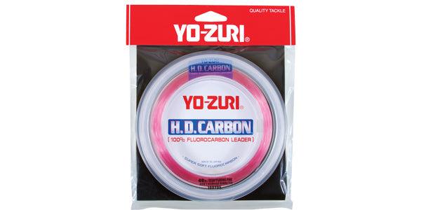 Yo-Zuri H.D. Carbon Disappearing Pink Fluorocarbon Leader-Line & Leader-Yo-Zuri-Tackle World