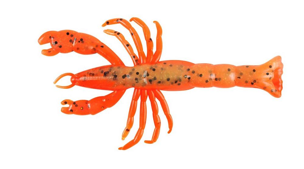 Berkley Gulp! Saltwater Ghost Shrimp Soft Baits - Size: 5 - Color: Orange  Belly - Q'ty: 7pk