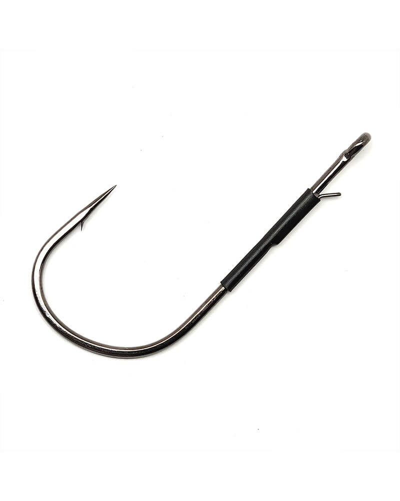 Gamakatsu Heavy Cover Worm with Tin Keeper Hooks NS Black – Tackle World