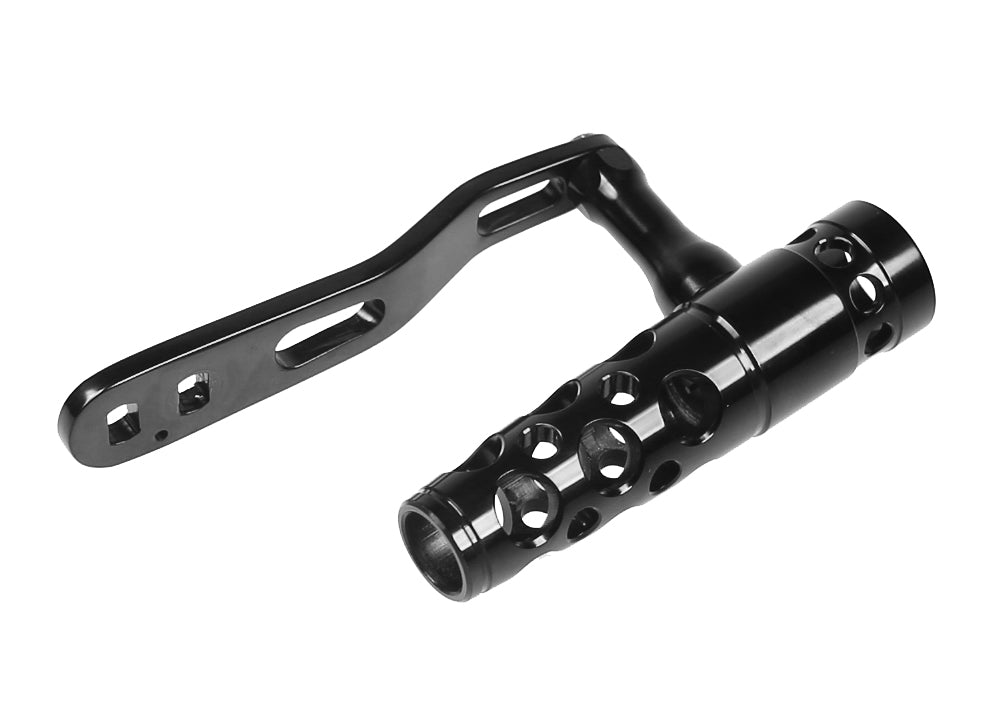 Jigging World - Power Handle for Shimano TLD 15 Lever Drag Reels - Black  Arm / Black Aluminum T-Bar