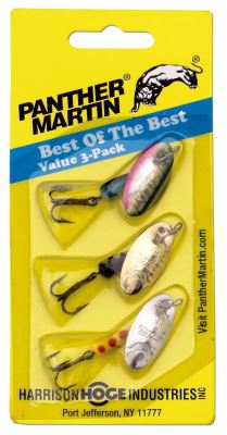 Panther Martin Best of the Best 3 Pack Inline Spinners – Tackle World