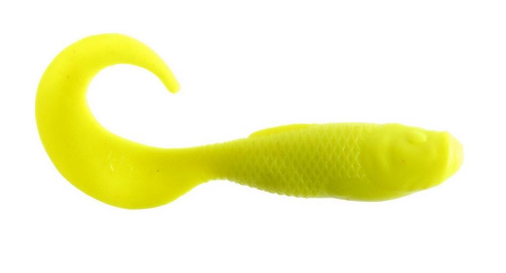 Berkley Gulp! Alive Saltwater Swimming Mullet Soft Baits - Size: 4 -  Color: Chartreuse - Q'ty: 10pk
