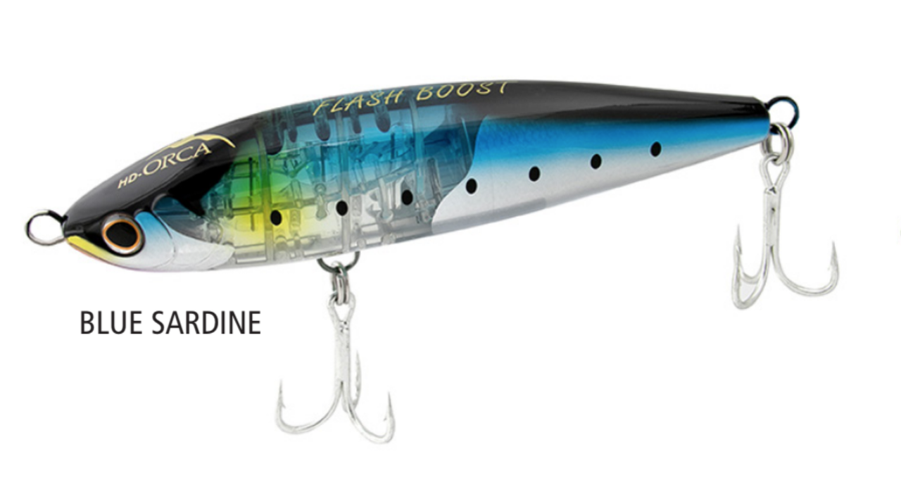 Shimano HD-Orca Flash Boost Lures - Blue Sardine / Length: 5 7/8 - Weight:  2 1/2oz