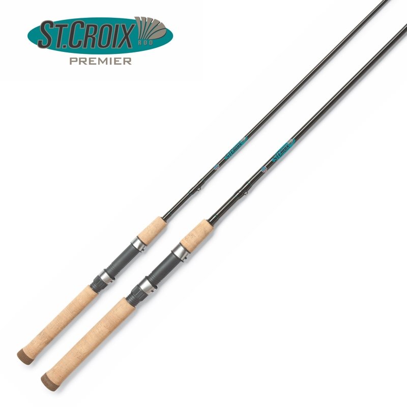 STCROIX Premier Fishing Spinning Rod and Reel Combo
