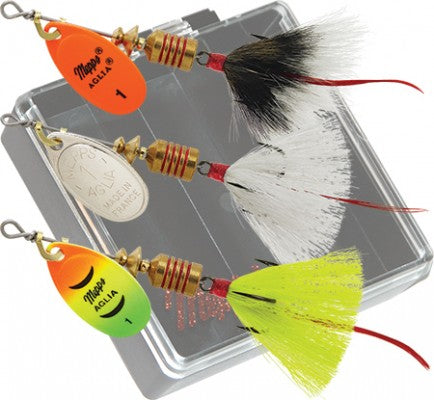 Mepps Trout Pocket Pac - #1 Aglia Dressed Inline Spinners – Tackle