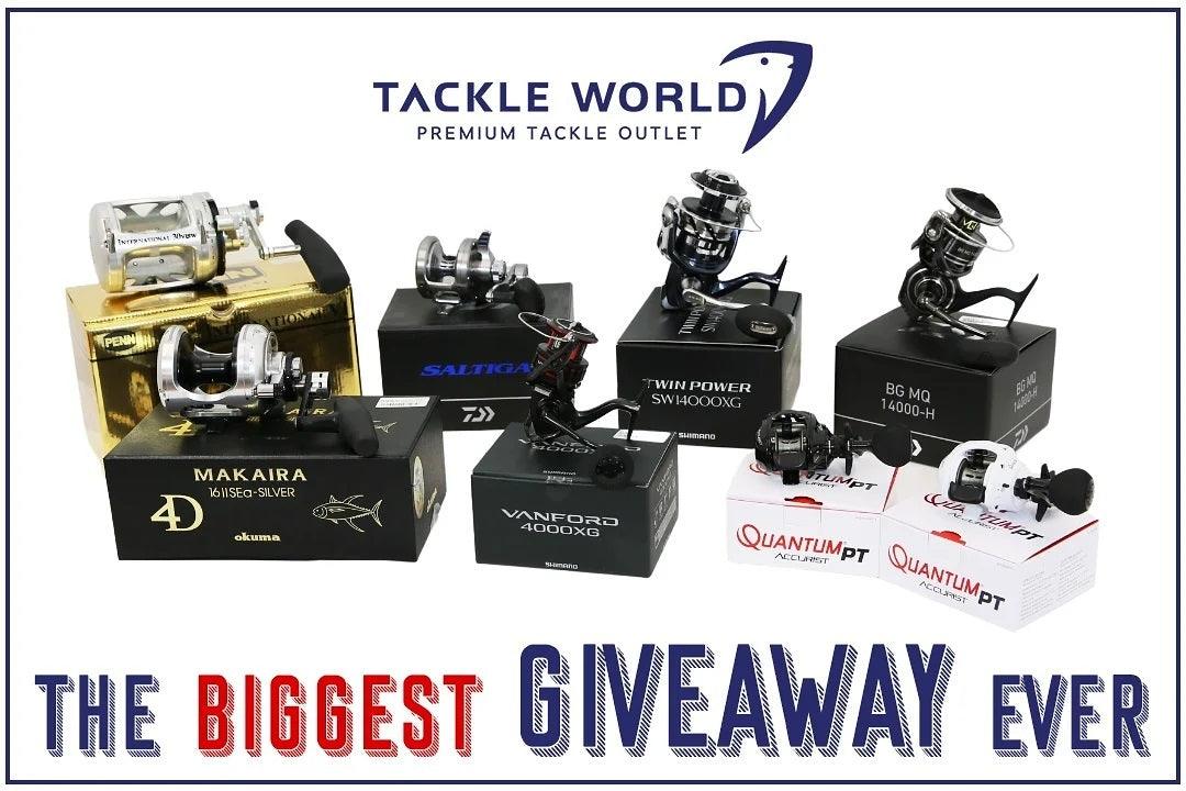 The BIGGEST Giveaway Ever - Tackle World