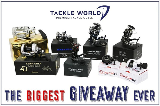 The BIGGEST Giveaway Ever - Tackle World