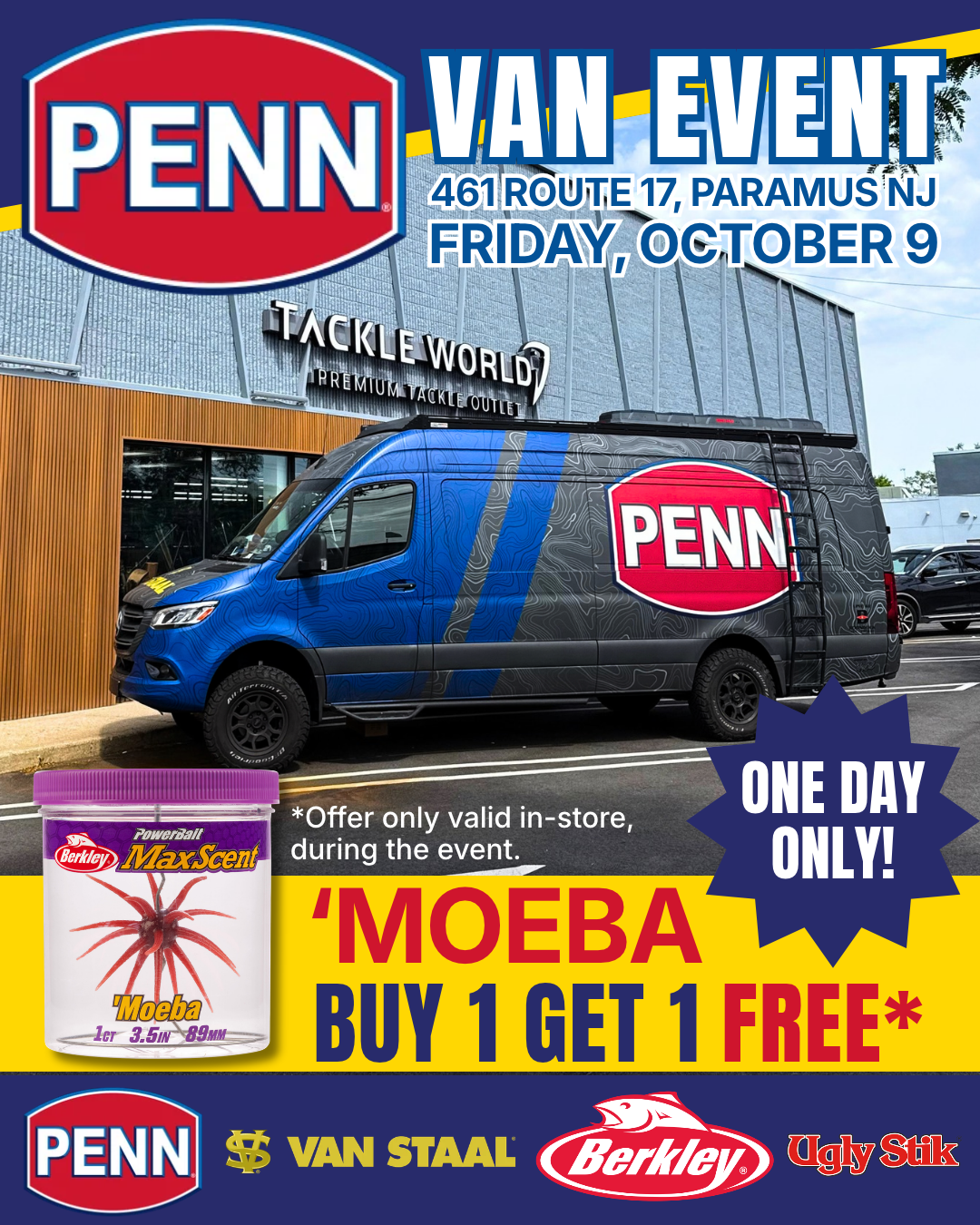 Penn Van Is Coming Back to Tackle World!
