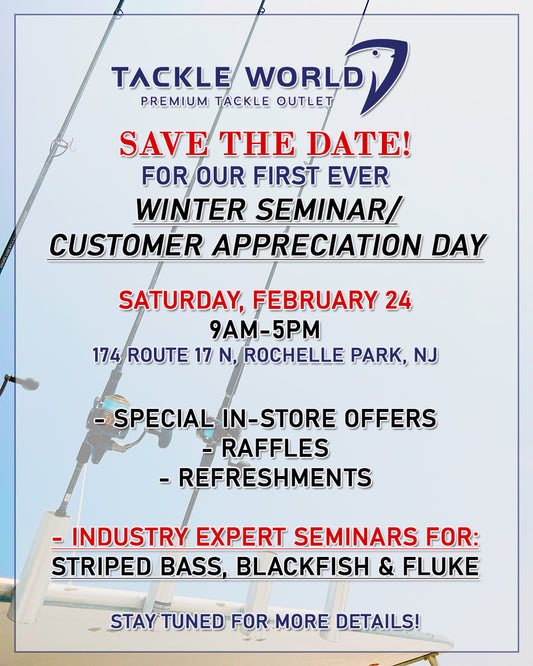 SAVE THE DATE! For Our First Ever Winter Seminar/Customer Appreciation Day