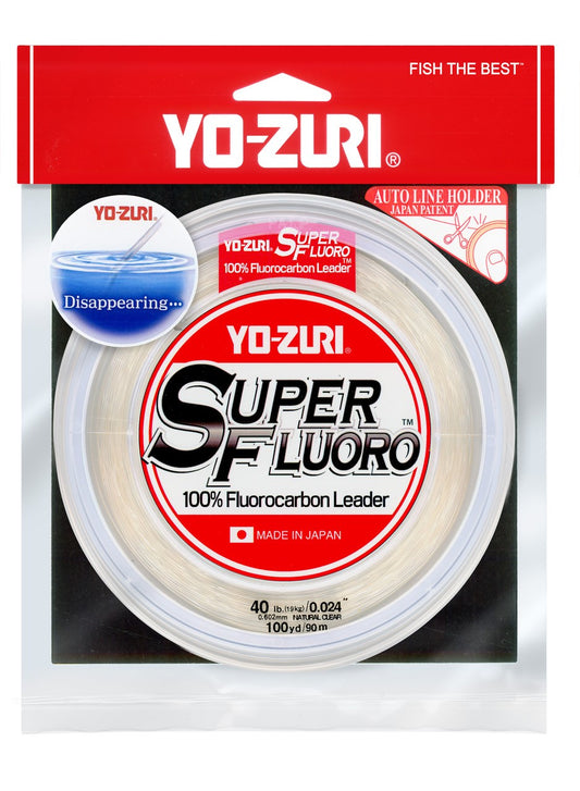 Yo-Zuri SuperFluoro Fluorocarbon Leader Natural Clear
