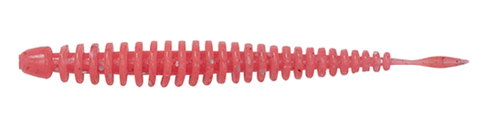 Daiwa Beam Worm VC Custom Garlic Softbaits-Lures-Daiwa-Glow Pink-2.3" 10pk-Tackle World