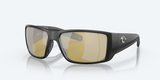 Costa Blackfin Pro Polarized Sunglasses-Sunglasses-Costa-Matte Black Frame w/ Sunrise Silver Mirror Lens 580G-Tackle World