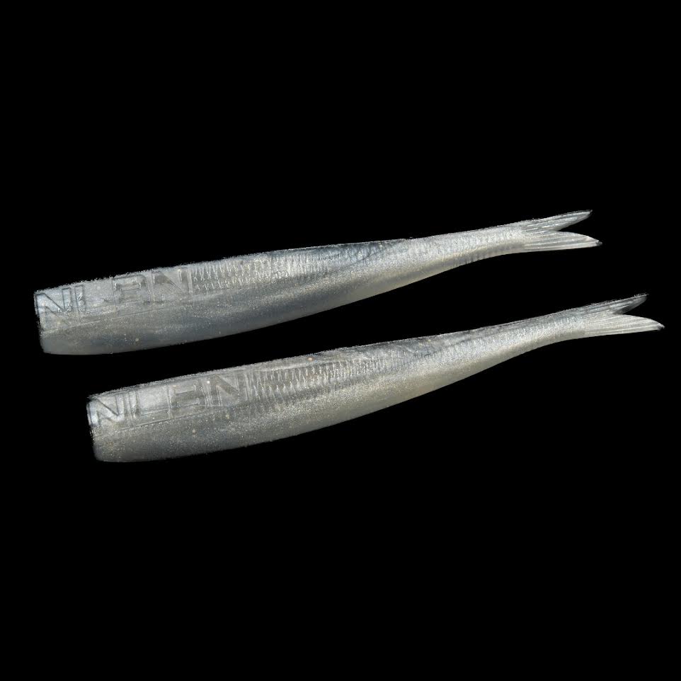 NLBN - No Live Bait Needed 8" Straight Tail-Lures-NLBN-Krome Ave-Tackle World