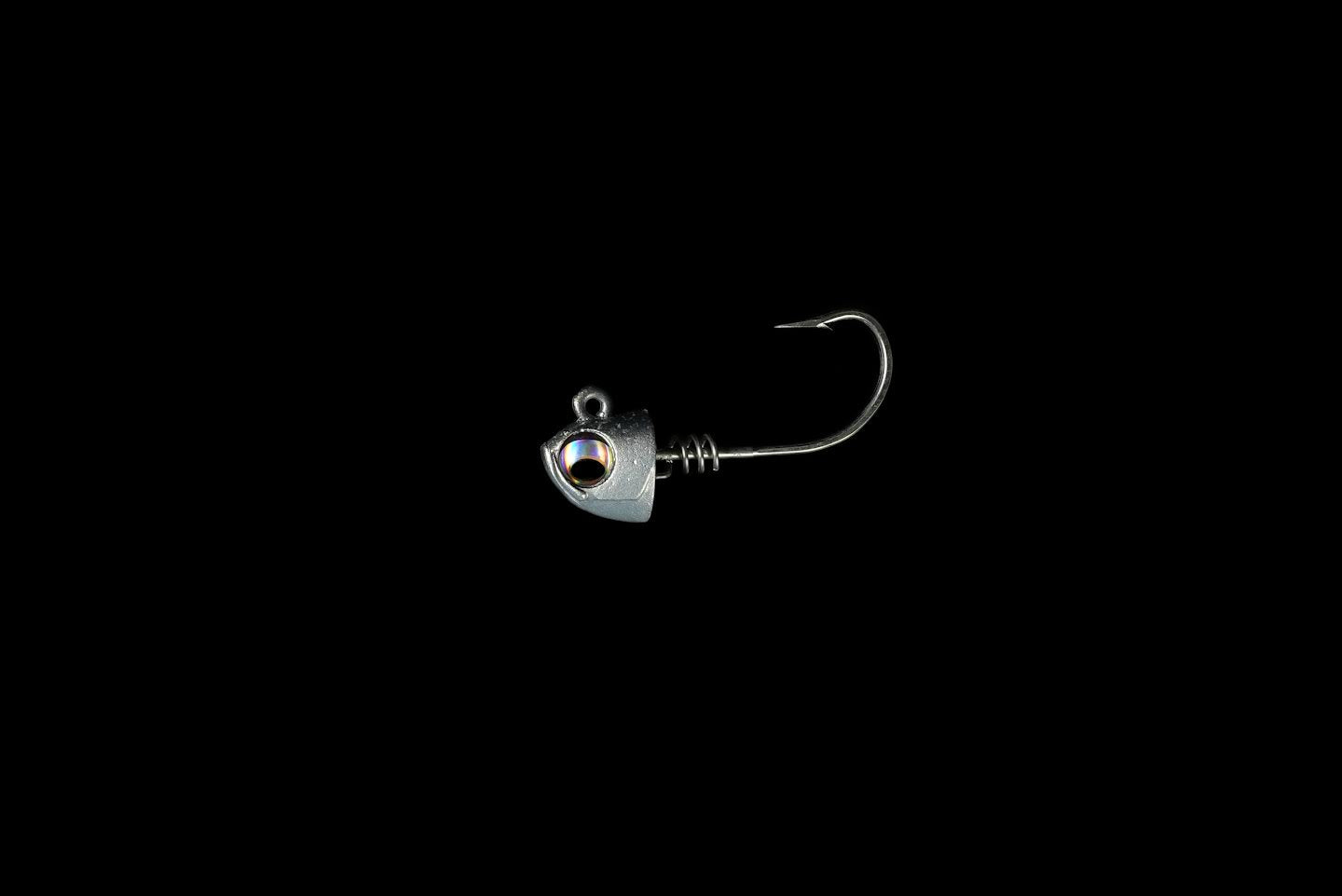NLBN - No Live Bait Needed Screw Lock Jig Heads for 5" Paddle Tails-Lures-NLBN-3/4 oz-Krome Ave-Tackle World