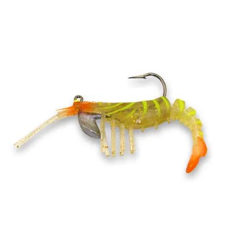 Egret Baits-Vudu Vudu Shrimp Softbaits-Lures-Egret Baits-Vudu-Length: 3.25" - Weight: 1/4oz 2pk-Bayou Brew-Tackle World
