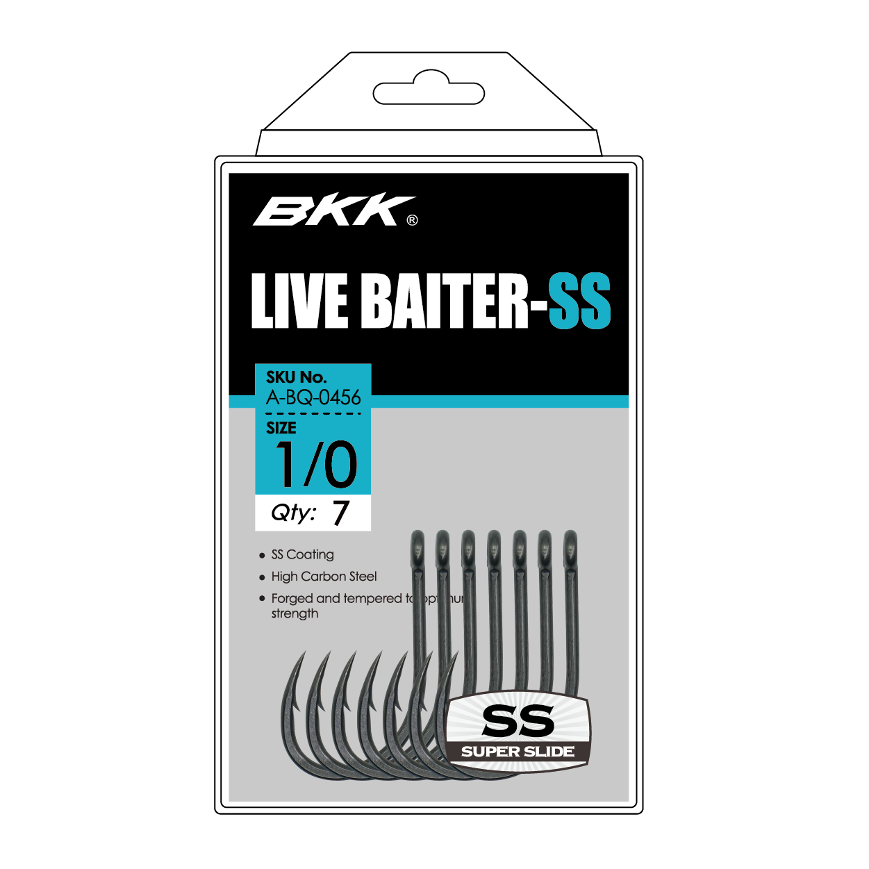 BKK Live Baiter-SS Hooks-Terminal Tackle-BKK-Tackle World