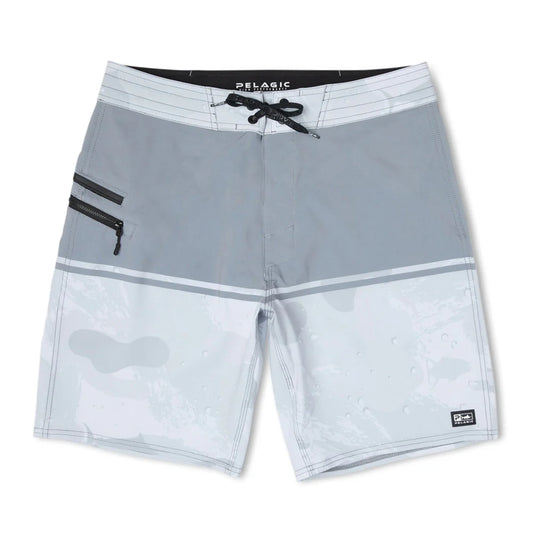 Pelagic 19" Strike Boardshorts-Apparel-Pelagic-Light Grey Brush Camo-33-Tackle World