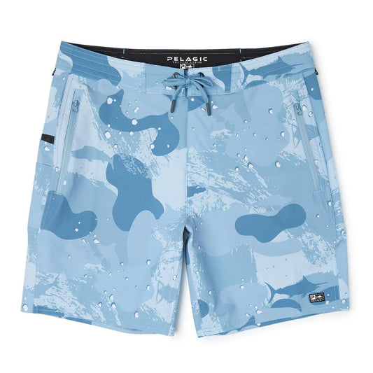 Pelagic 18" Leaderman Boardshorts-Apparel-Pelagic-Slate-32-Tackle World