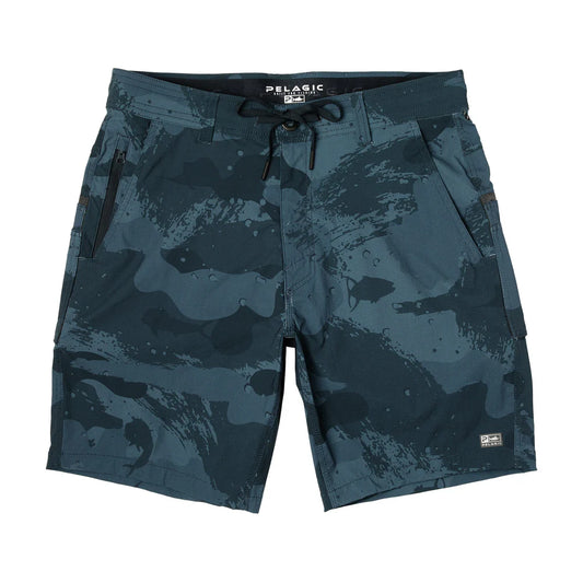 Pelagic 19" Flyline Hybrid Shorts-Apparel-Pelagic-Dark Navy-32-Tackle World