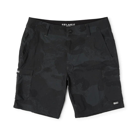Pelagic 20" Maderia Cargo Hybrid Shorts-Apparel-Pelagic-Black-32-Tackle World