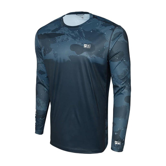 Pelagic Vaportek Fishing Shirts-Apparel-Pelagic-Dark Navy-L-Tackle World