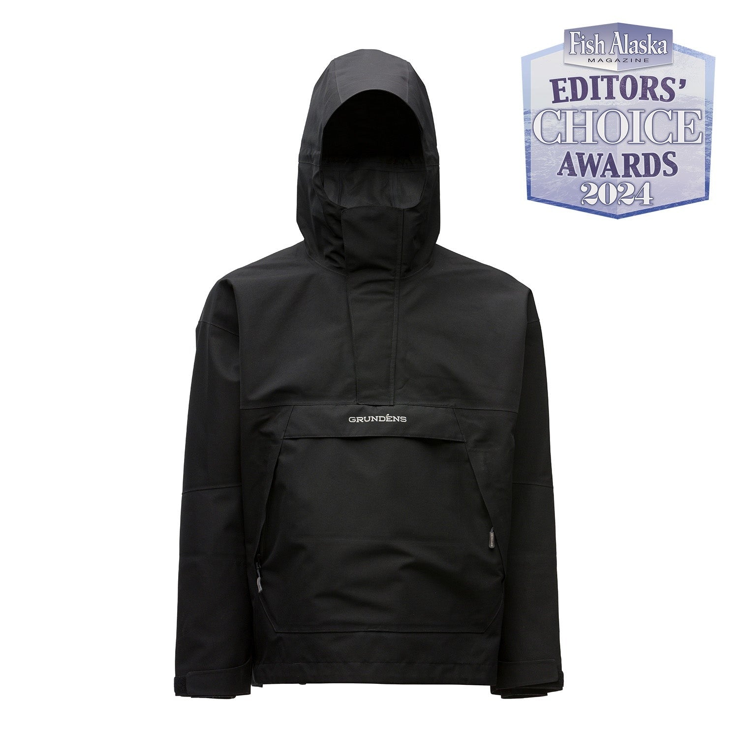 Grundens Buoy X GORE-TEX Anorak Jacket CLOSE-OUT-Apparel-Grundens-M-Black-Tackle World